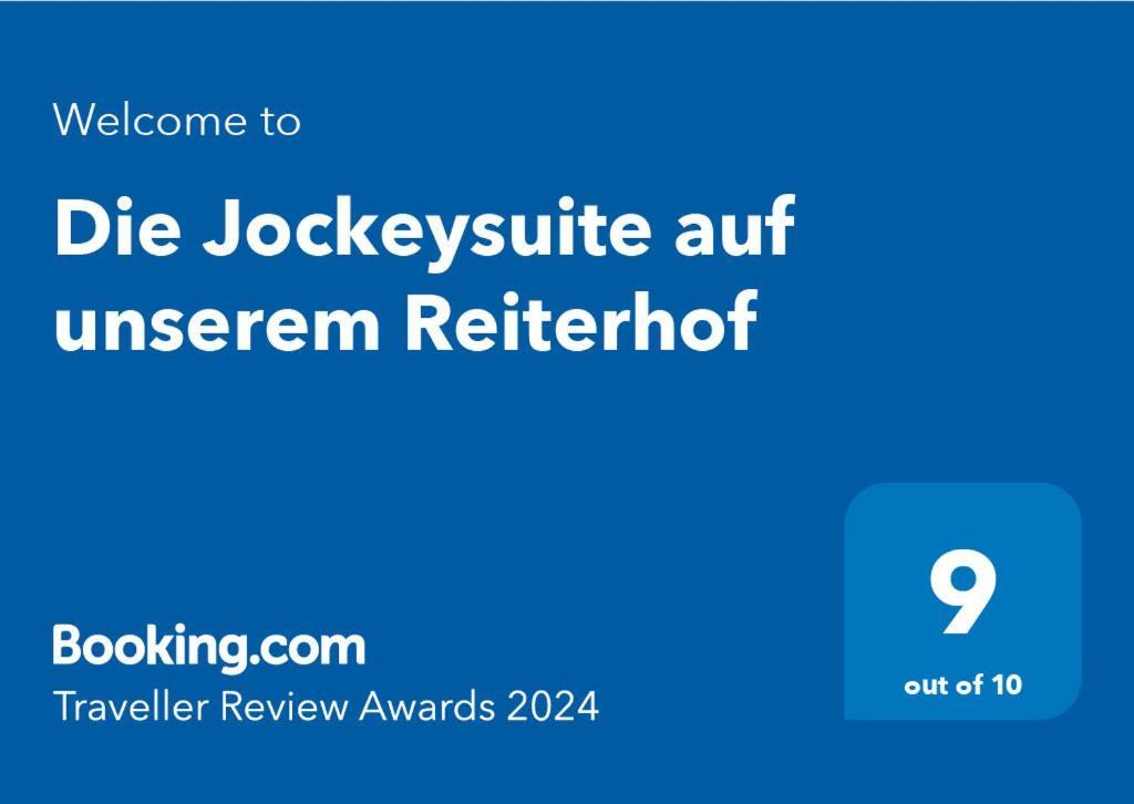 "Die Jockeysuite" Auf Unserem Reiterhof Birkenbeul 외부 사진
